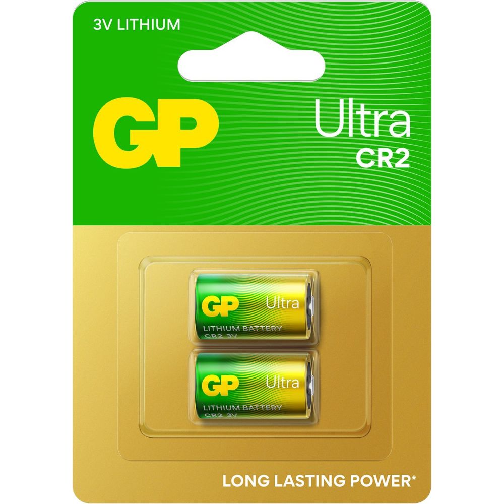 Piles au lithium GP Ultra CR2 (2x)