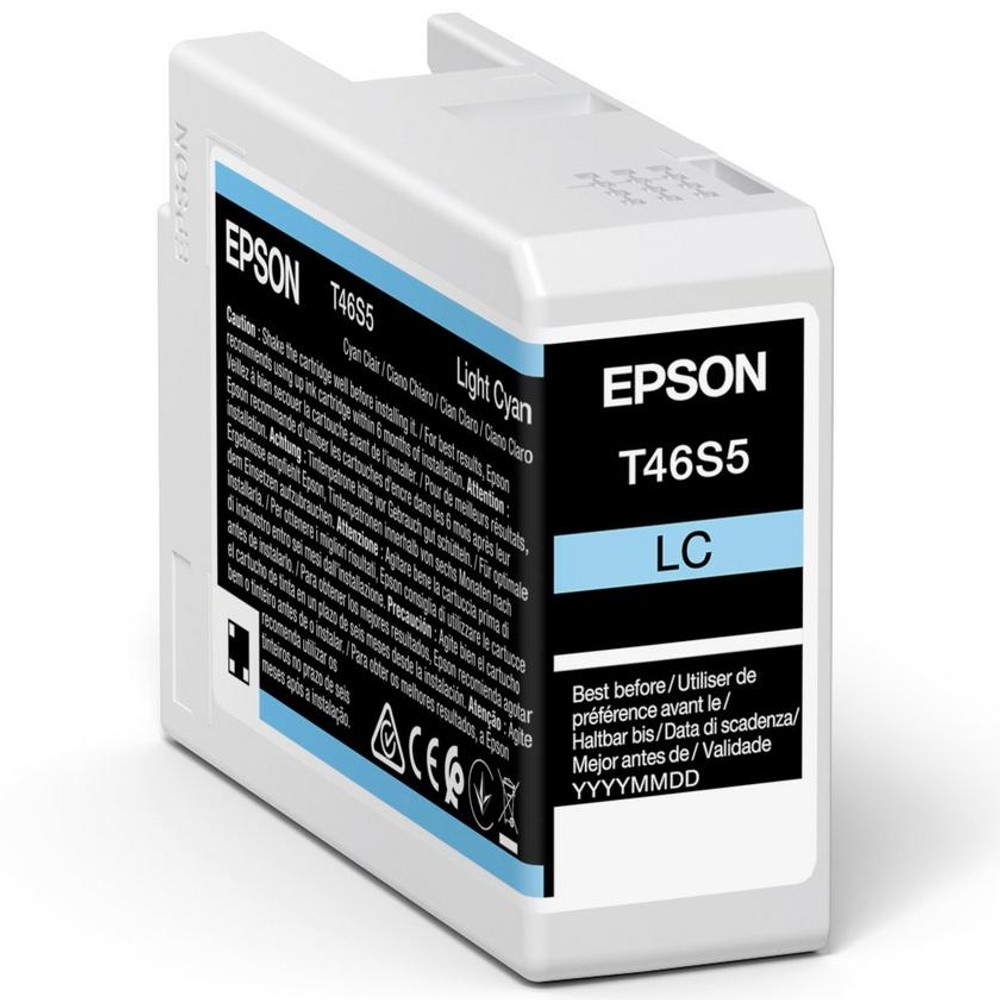Epson Singlepack Light Cyan T46S5 UltraChrome Pro 10 ink 25ml
