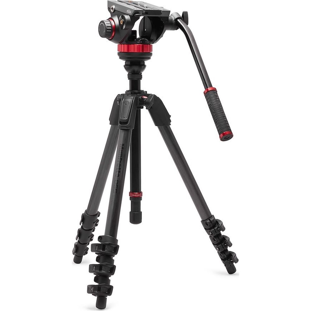 Manfrotto 502 Head Arca Swiss & 055 Carbon 4 Sec Video