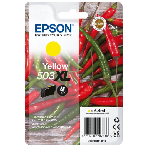 Epson Singlepack Yellow 503XL ink