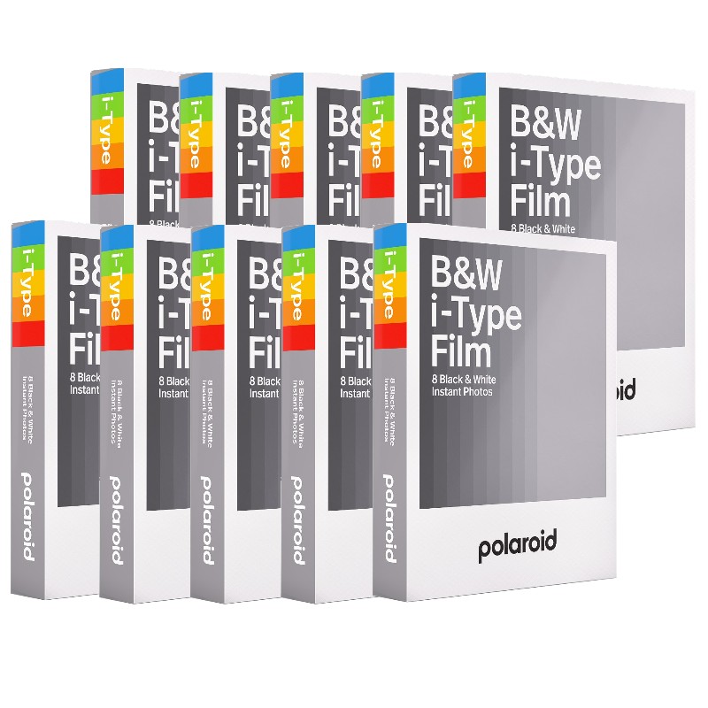 Film instantané Polaroid Originals N & B pour 600 pour i-Type Lot de 10