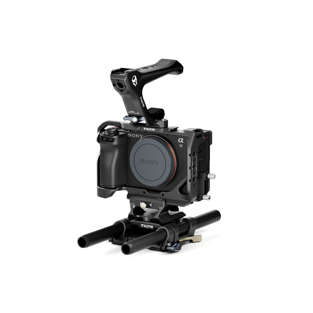 Tilta TA-T60-A-B Cage d'appareil photo pour Sony a7C II / a7C R Basic Kit, noir