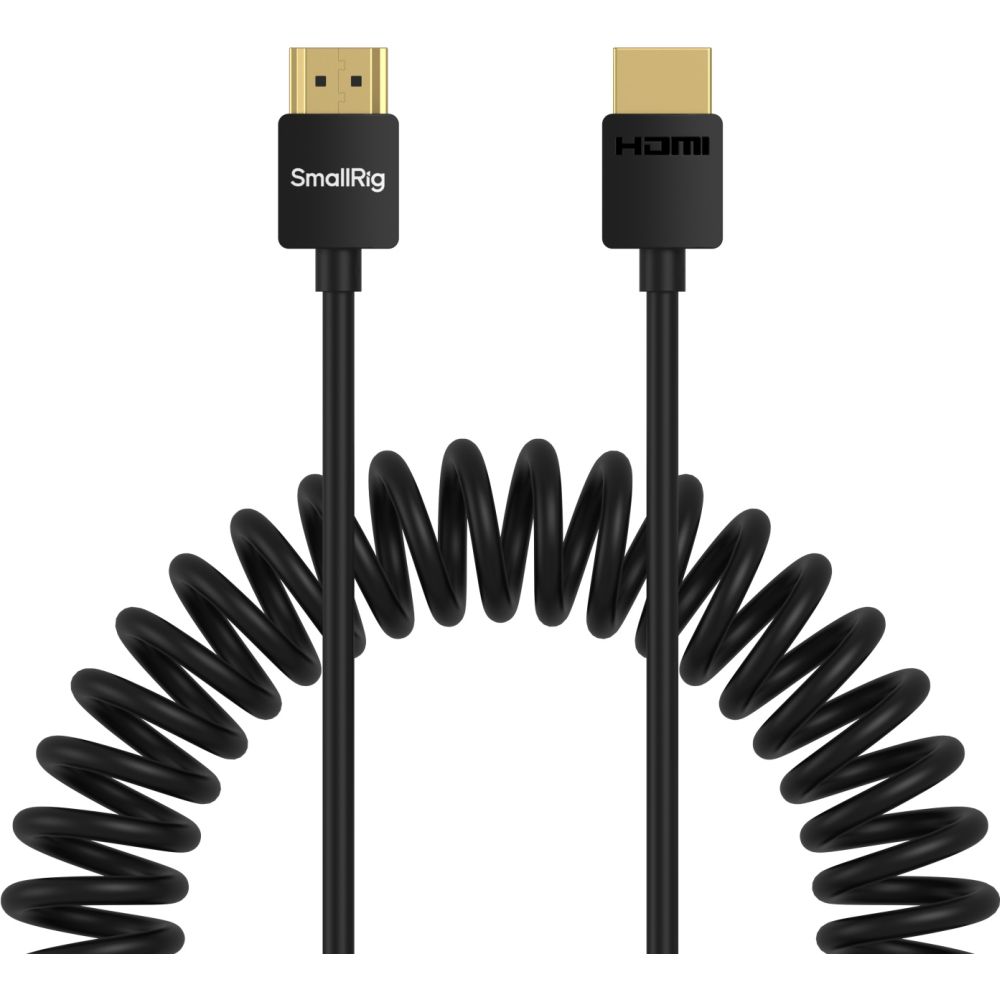 SmallRig 4963 Câble de données HDMI spiralé (A à A)