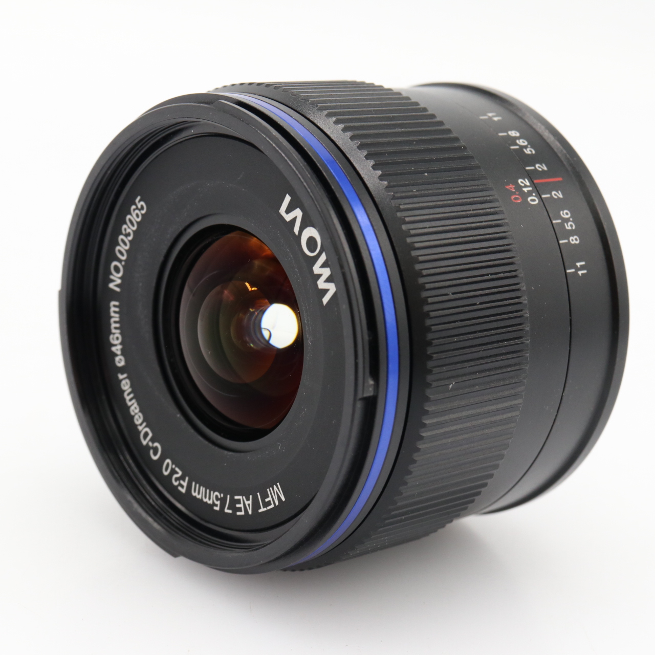 Laowa 7.5mm F/2 MFT Auto Aperture occasion (TVA incluse)