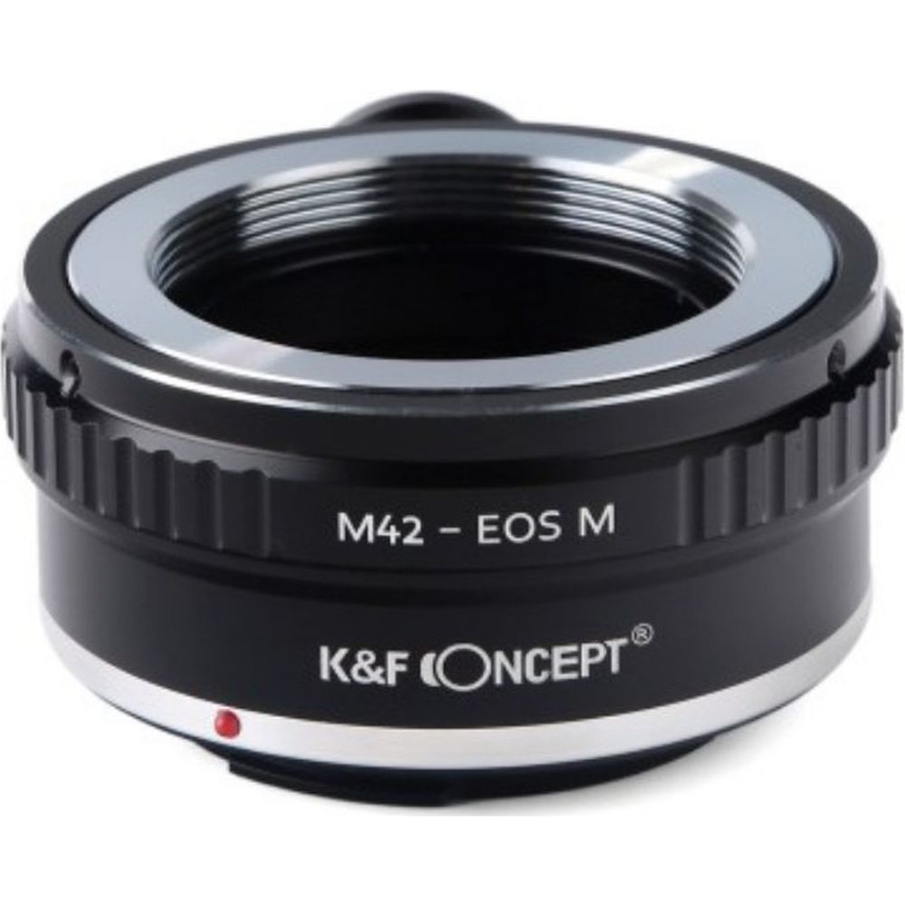 Adaptateur d'objectif K&F M42 - Canon EF-M (avec monture trépied 1/4")