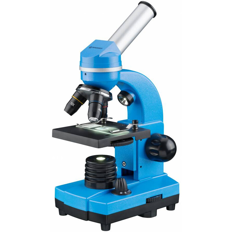 BRESSER JUNIOR Biolux SEL Studenten Microscoop blauw (microscope pour étudiants)