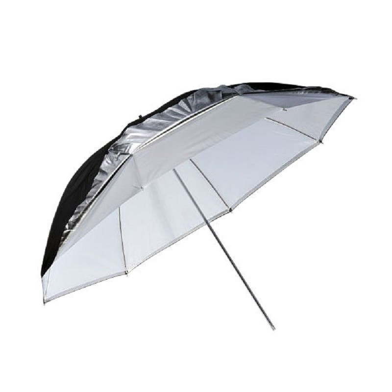 Parapluie Godox Dual Duty Noir / Argent / Blanc - 101 cm