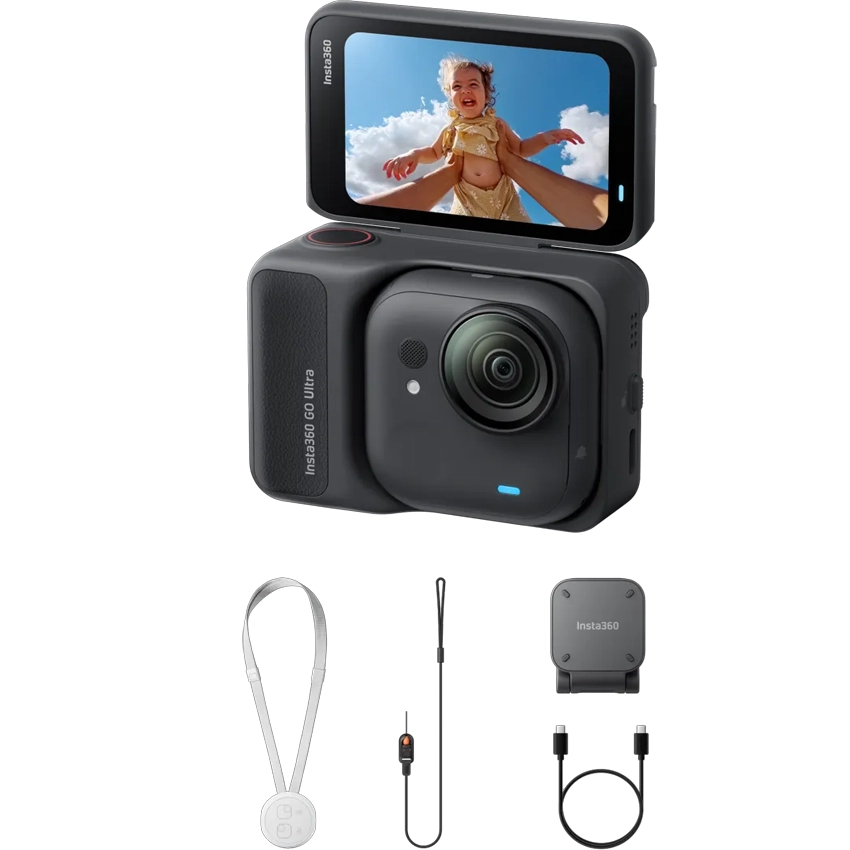 Insta360 GO Ultra Standard Bundle Noir Minuit