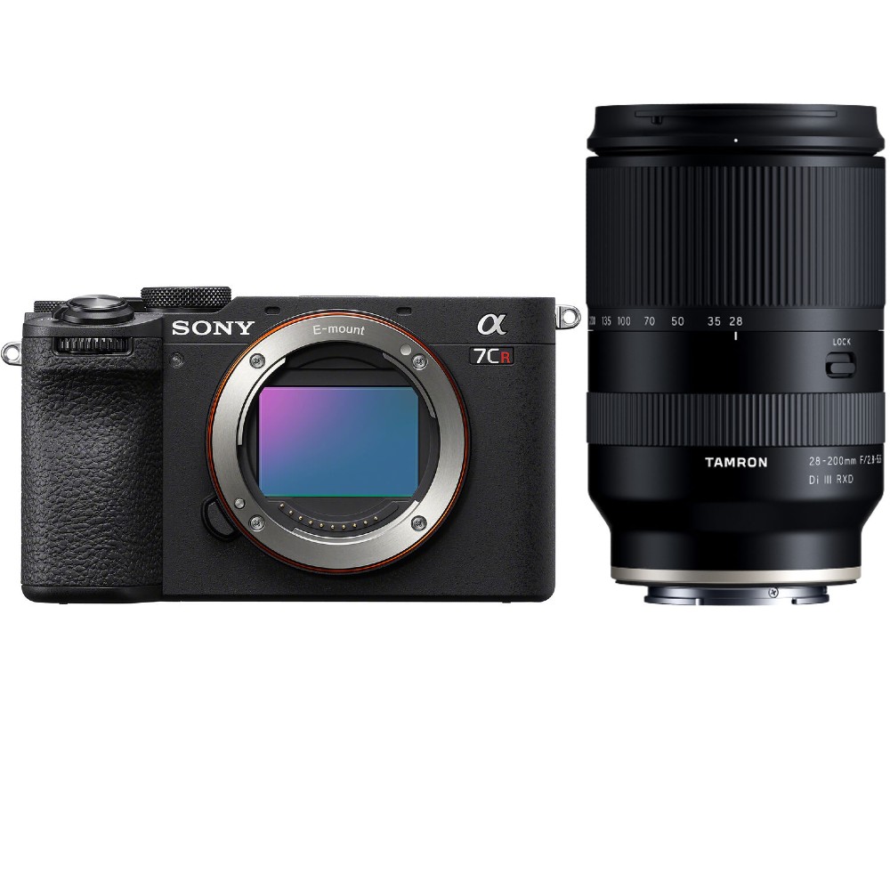 Sony A7C R zwart + Tamron 28-200mm F/2.8-5.6 Di III RXD