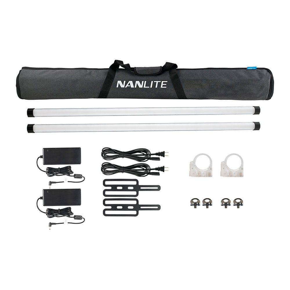 Kit double Nanlite Pavotube II 30X (avec batterie)