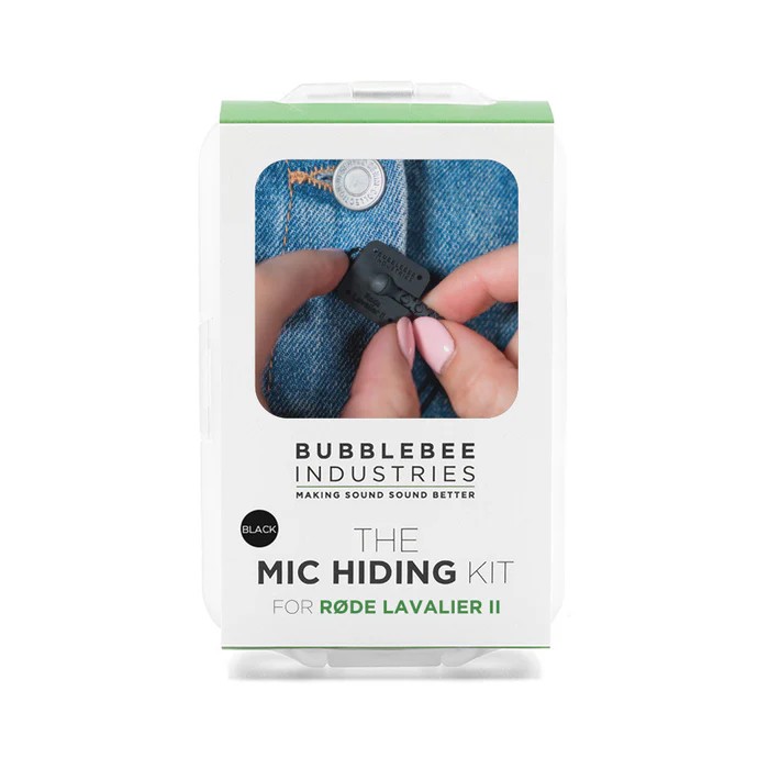 Bubblebee The Mic Hiding Kit For Røde Lavalier II, Noir