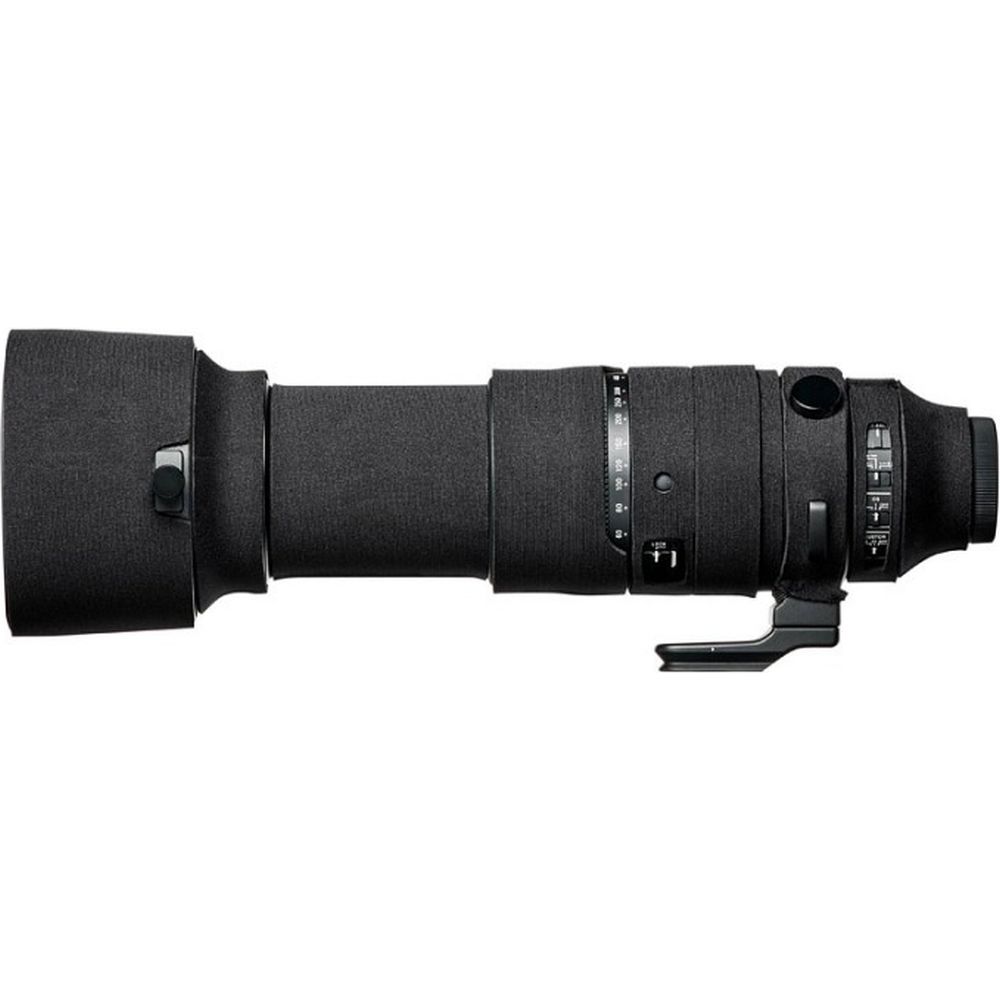 easyCover Lens Cover Chêne pour Sigma 60-600mm F/4.5-6.3 DG OS HSM | S (Sony E / Leica L) Noir