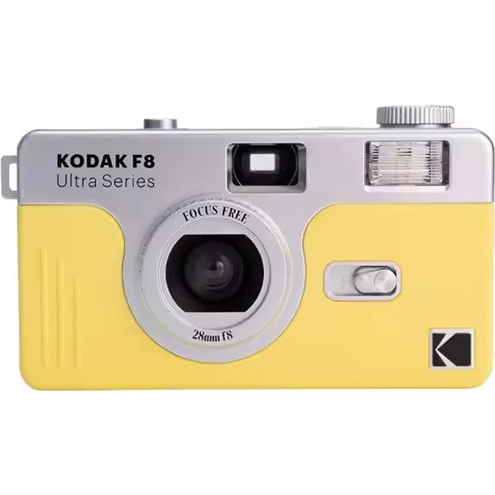 Appareil photo analogique réutilisable Kodak 35 mm f/8 jaune