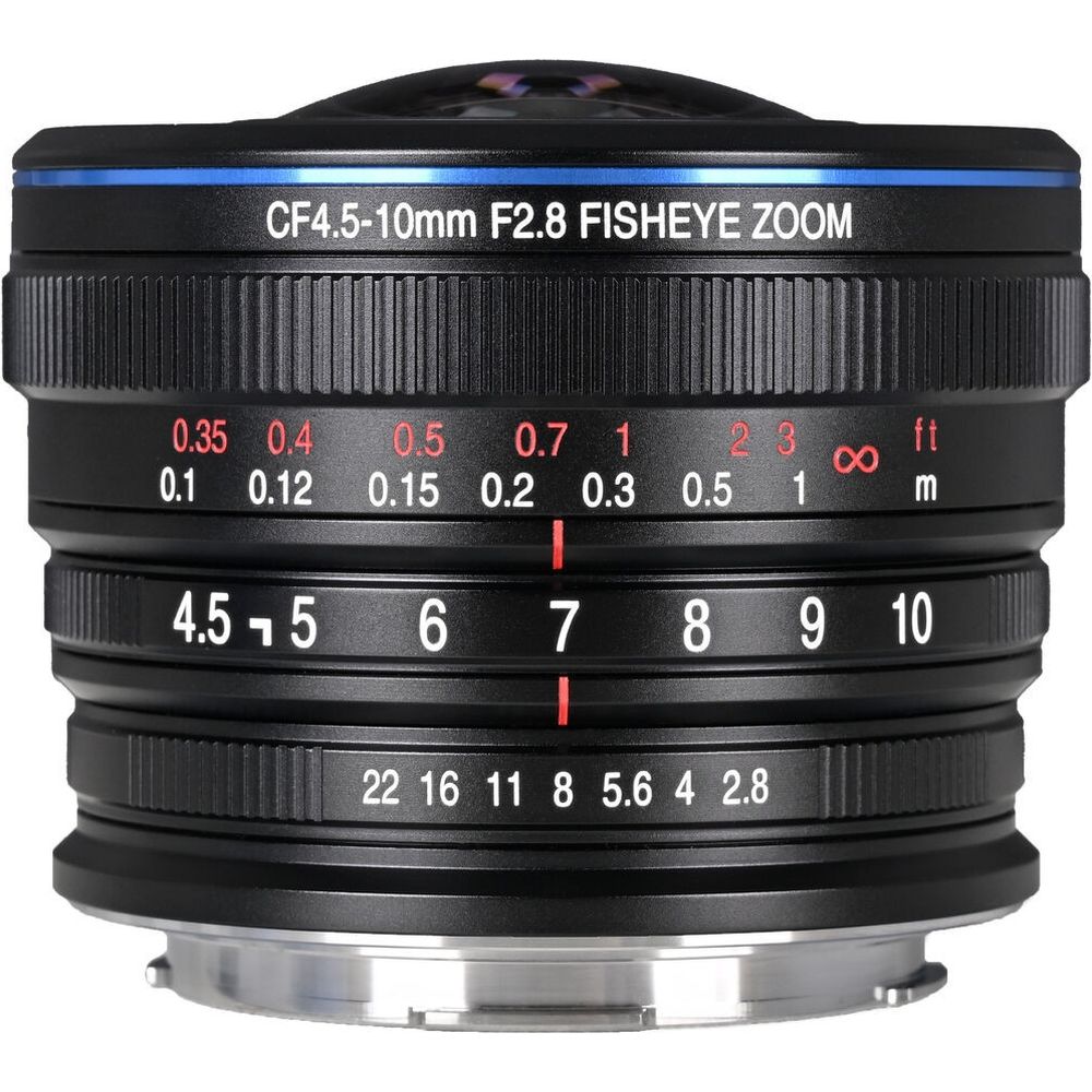 Objectif fisheye zoom Laowa 4,5-10 mm F/2,8 CF à monture L