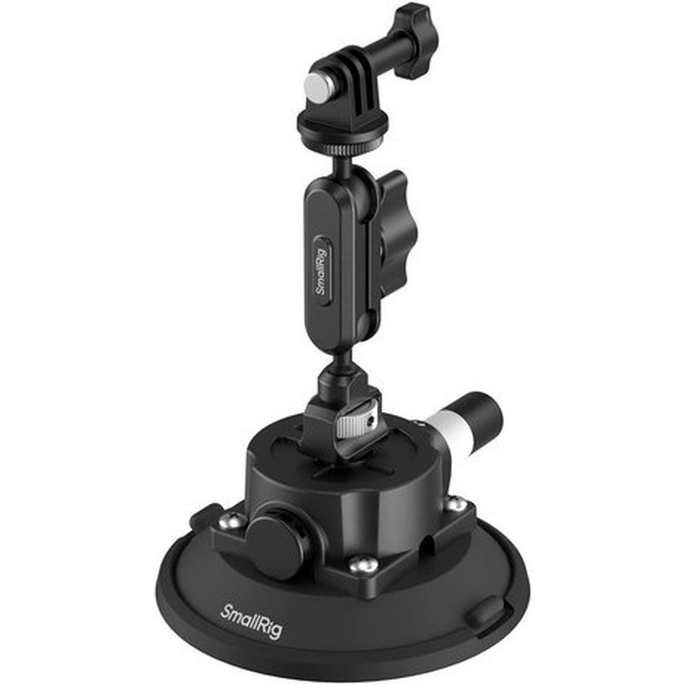 Support à ventouse SmallRig 5855 de 4,5 pouces pour caméras d'action