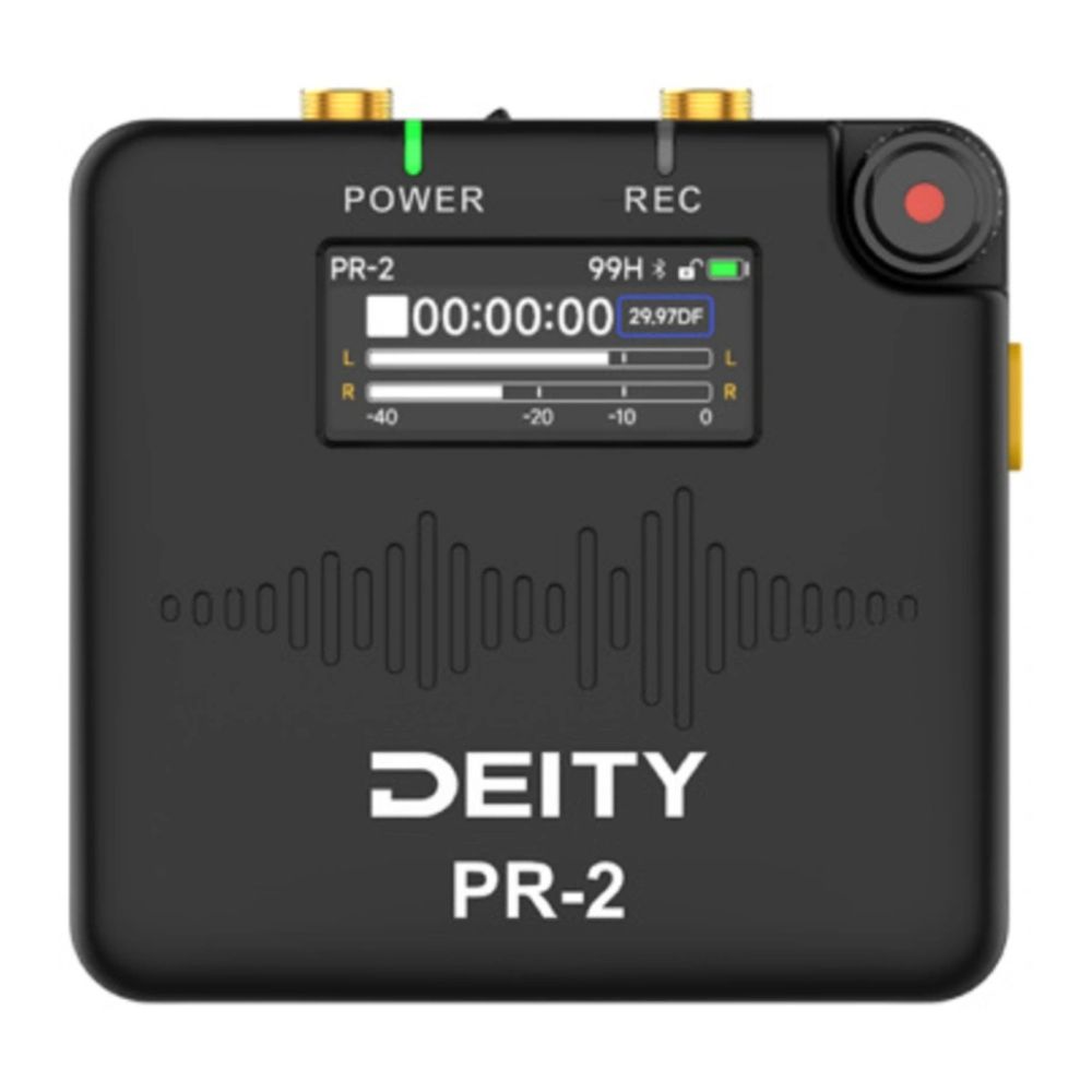 Deity PR-2 Enregistreur stéréo de poche avec micro Lavalier