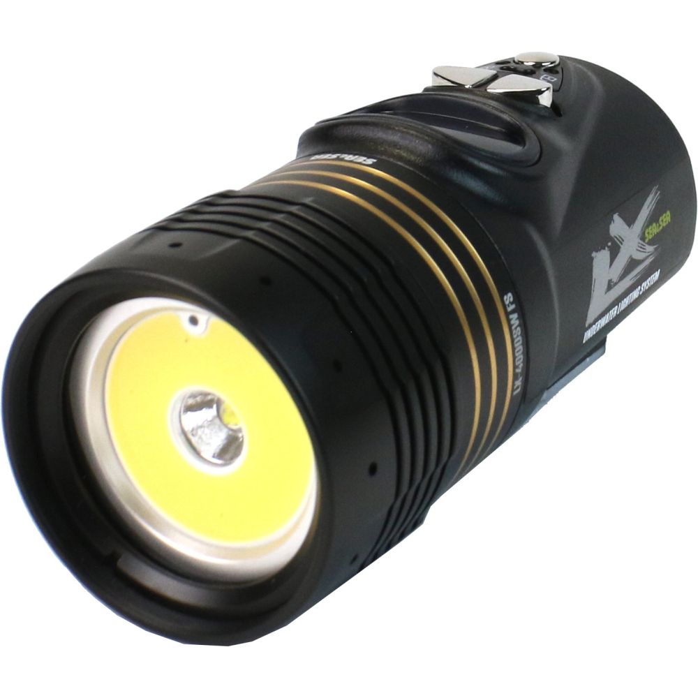 Kit d'éclairage photo et vidéo Sea&Sea LX-4000SW, noir