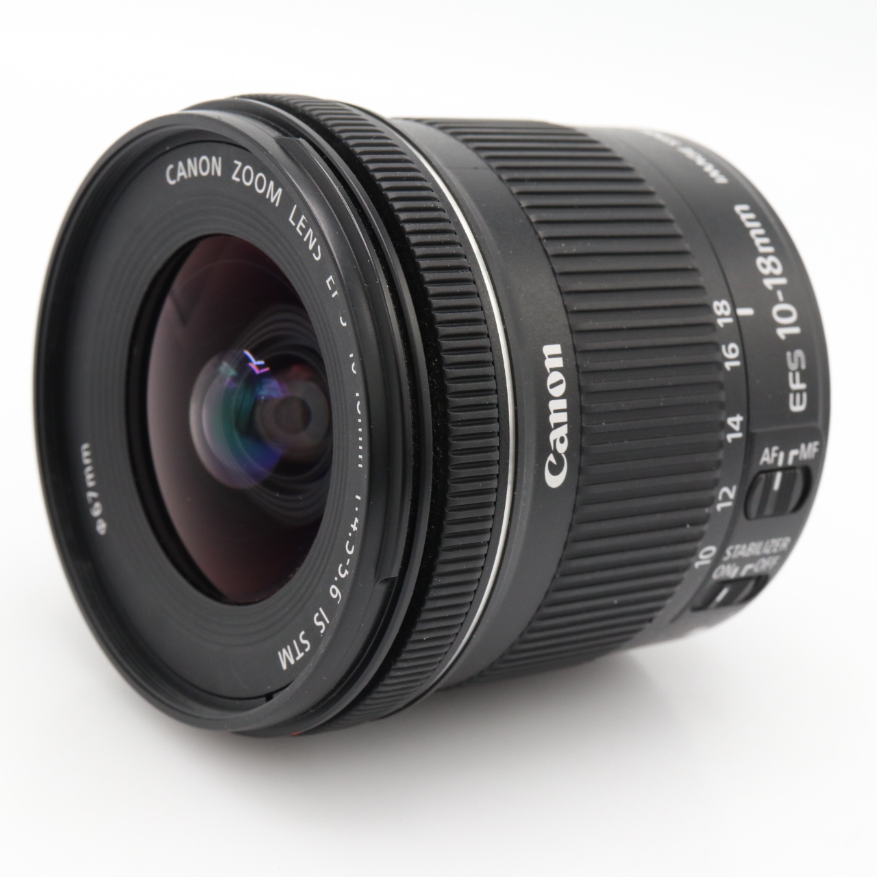 Canon EF-S 10-18mm F/4.5-5.6 IS STM occasion