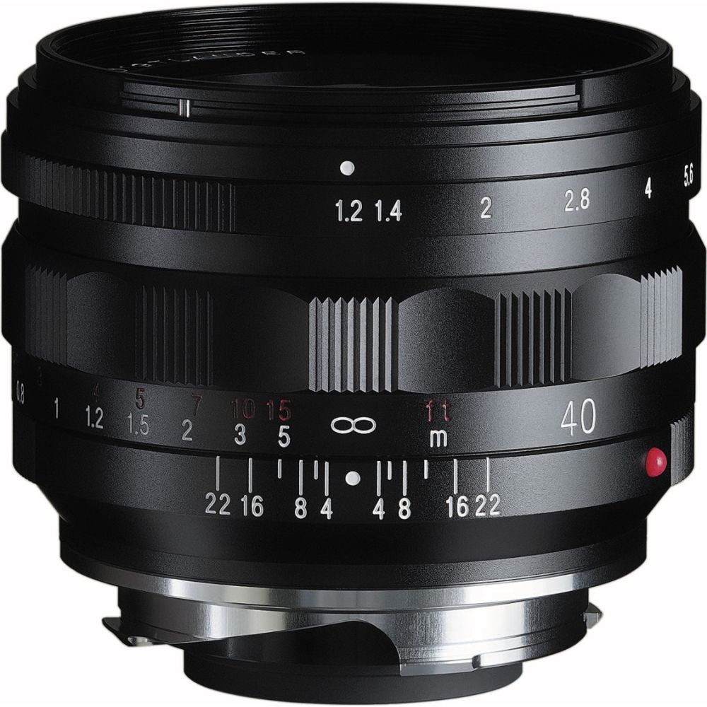 Voigtländer Nokton 40mm F/1.2 Type II ASPH monture Leica M noir
