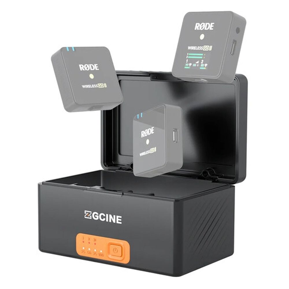 ZGCINE Étui de recharge sans fil rouge GO & ME & Pro