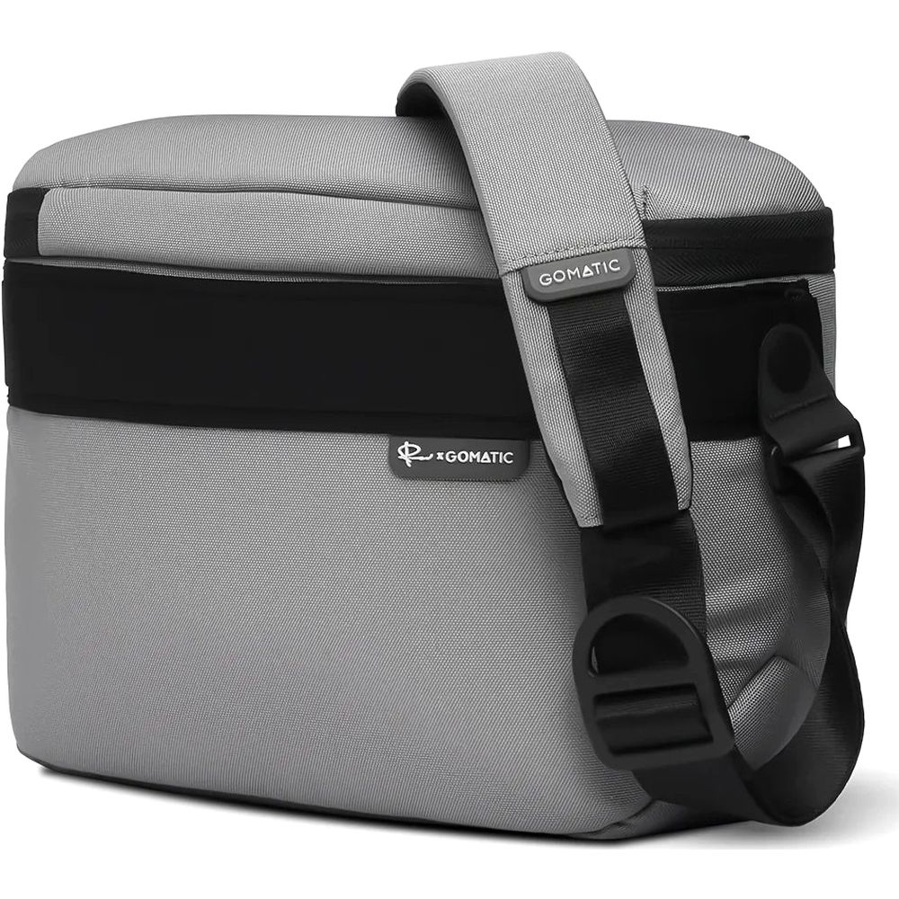 Sacoche bandoulière pour appareil photo Gomatic Luma 12L, gris pierre
