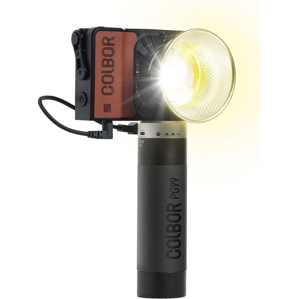 Kit de lampe LED COB de poche Colbor W100R