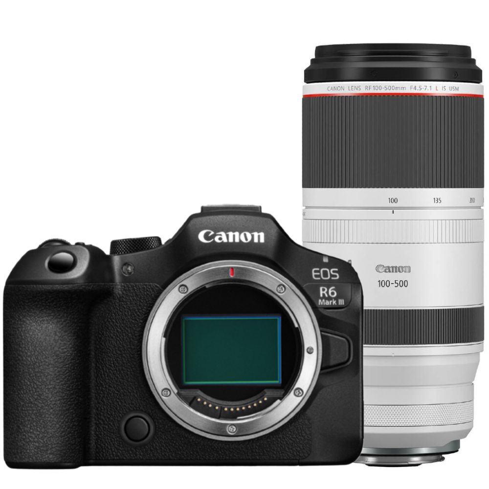 Canon EOS R6 Mark III + RF100-500mm F/4.5-7.1 L IS USM