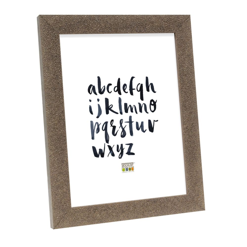 Cadre photo Deknudt de couleur or avec effet pailleté 10x15 S41VG3