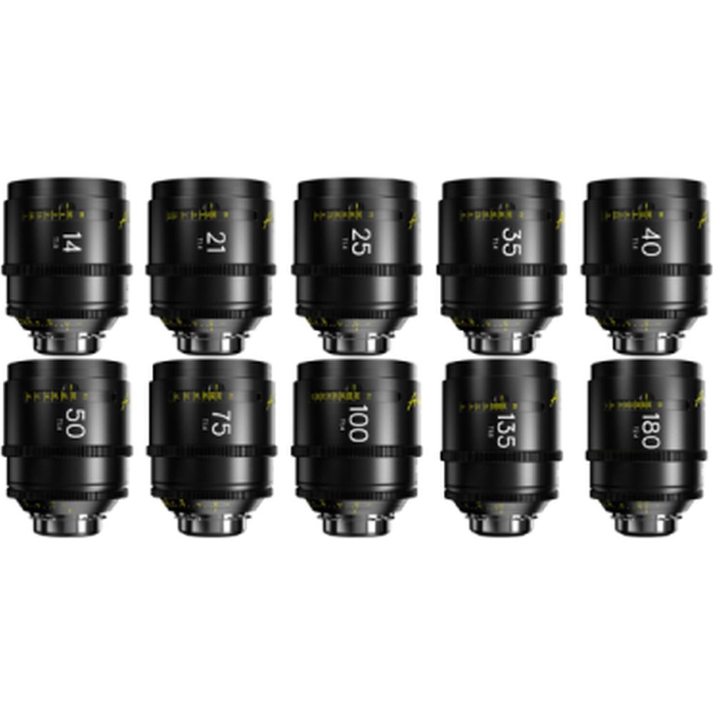 DZOFilm Arles 14/21/25/35/40/50/75/100/135/180mm FF/VV Prime Cine Lens PL mount (metre)