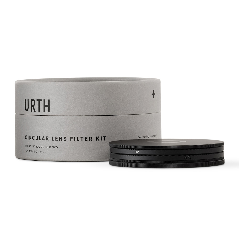 Kit de filtre pour objectif Urth 77mm UV + Polarisation Circulaire (CPL) (Plus+)