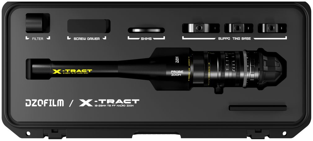 DZOFilm X-tract 18-28mm T8 FF Probe Macro Zoom objectif PL mount (metre)