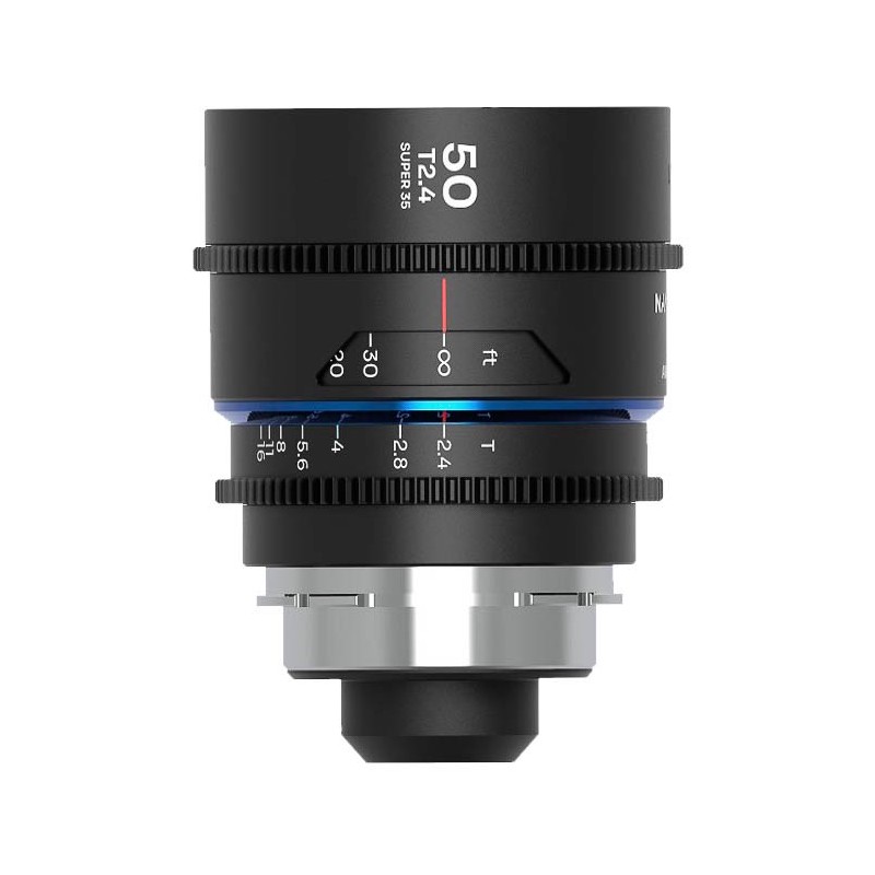 Laowa Nanomorph&nbsp;50mm&nbsp;T2.4&nbsp;1.5X&nbsp;S35 (Blue) (Cine) Arri PL/EF&nbsp;