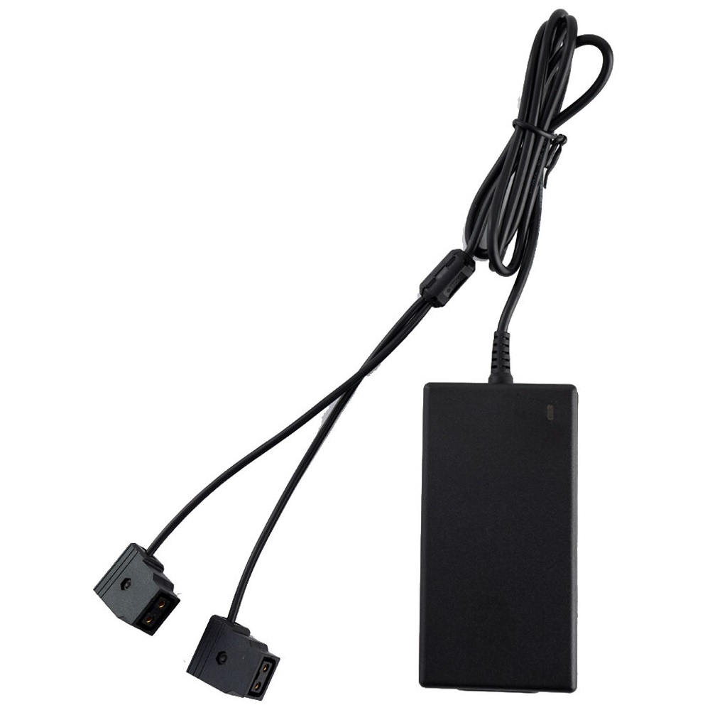 IndiPro 12V (6A) A/C Power Supply to Dual Female D-Tap Outputs (8') (Alimentation en courant alternatif 12V (6A) vers deux sorties femelles D-Tap)