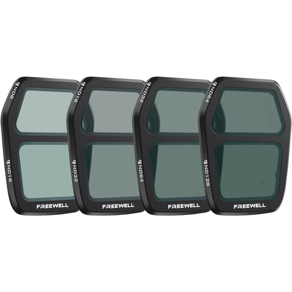 Filtres Freewell DJI Air 3S - ND divisé - Lot de 4