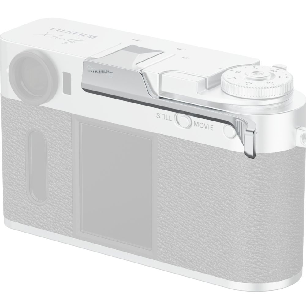 SmallRig 5221 Poignée de pouce pour FUJIFILM X half, argenté