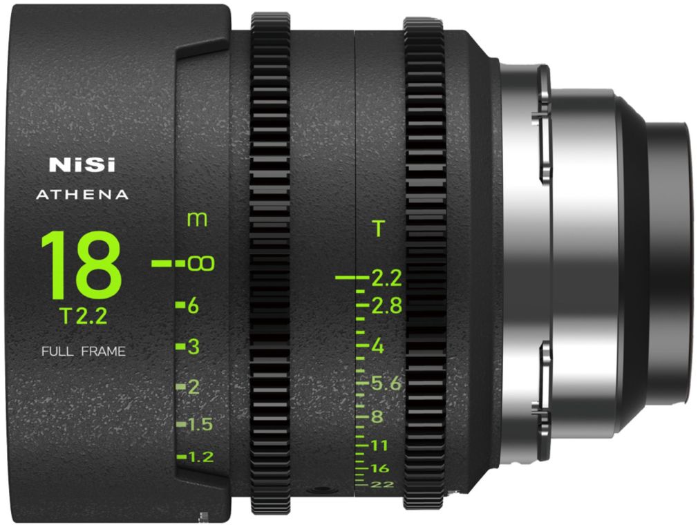 NiSi 18mm T2.2 (monture PL) Objectif cinéma plein cadre ATHENA PRIME