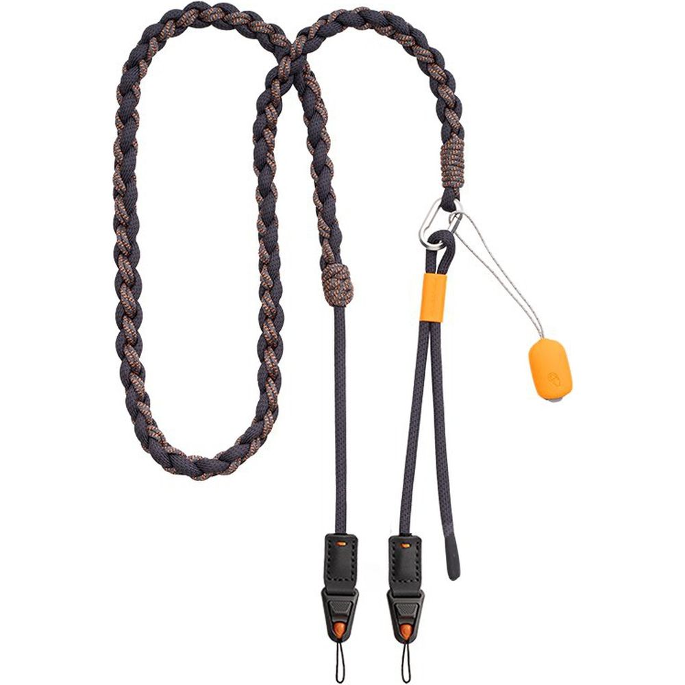 Sangle de photographie pour téléphone PGYTech LinkGo, version double monture, tressée, noir stellaire